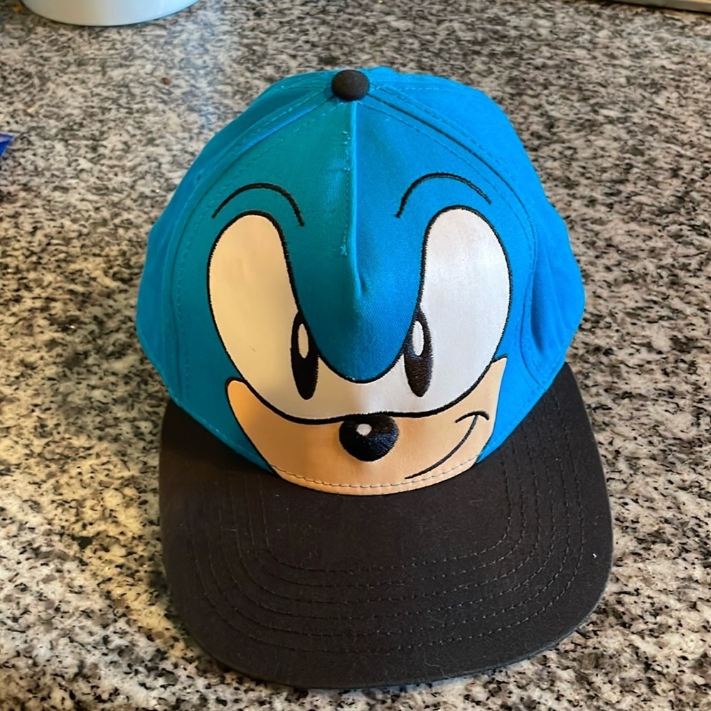 Sonic The Hedgehog Sega Adjustable Ball Cap‎